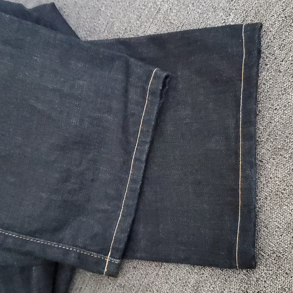 7 For All Mankind Rhigby Dark Wash Cotton Denim Jeans Men's Size 34 x 29 - Picture 7 of 7
